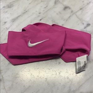 Pink Nike Tie Headband